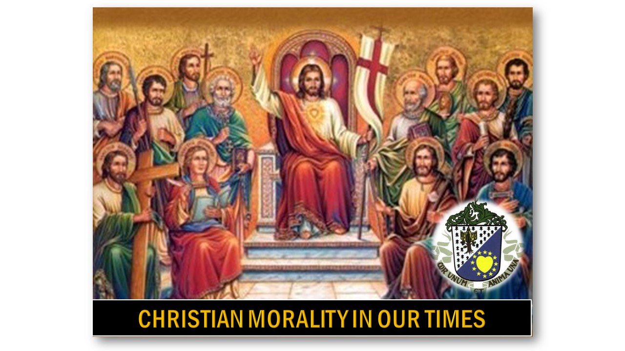 Christian Morality in Our Times (CFE 102 [5064] BMLS 1A-1)