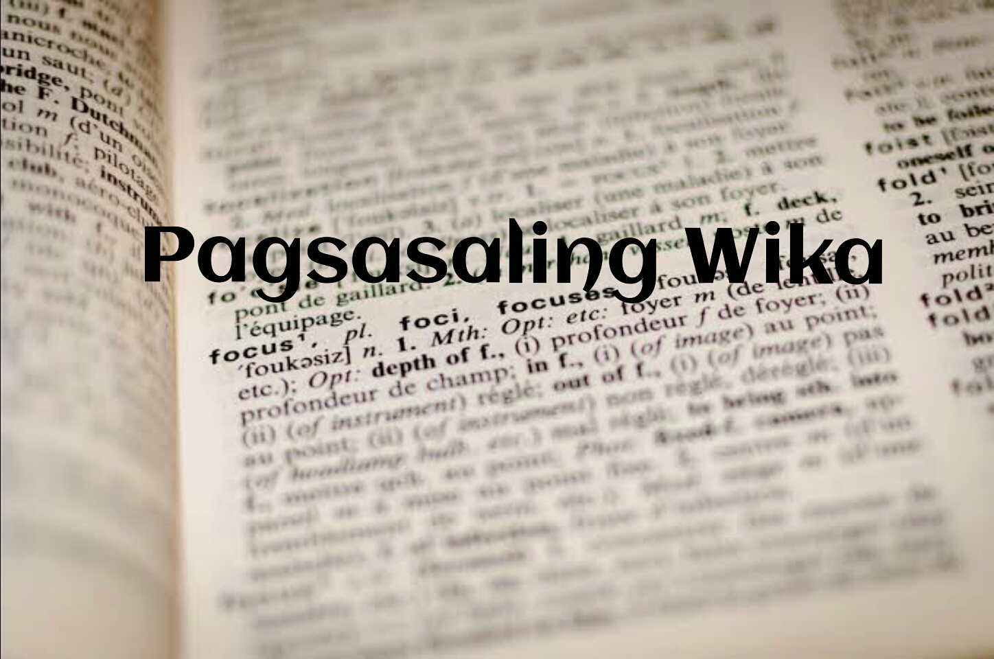 Introduksyon sa Pagsasalin