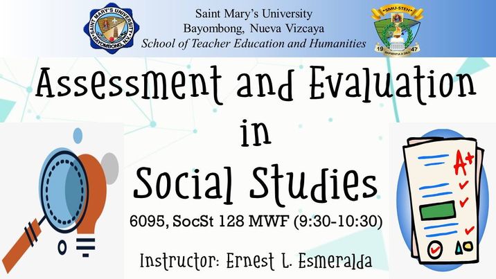 Assessment and Evaluation in Social Studies