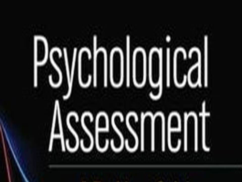 Psychological Assessment 1