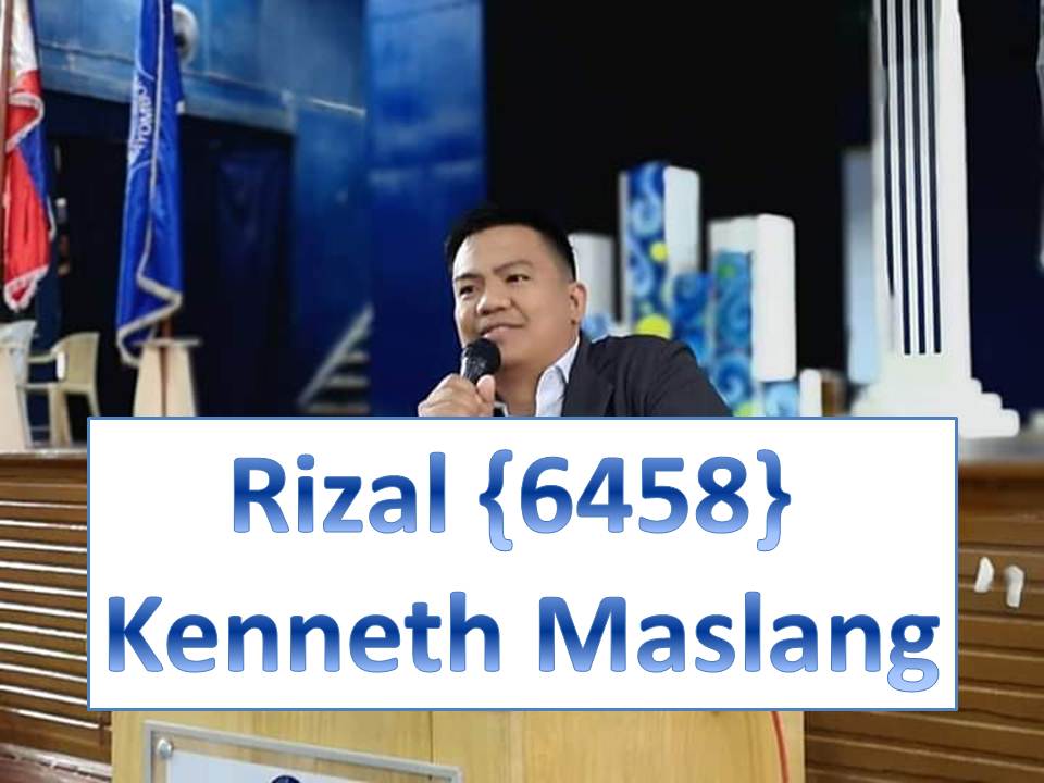 Rizal (6458) Kenneth Maslang