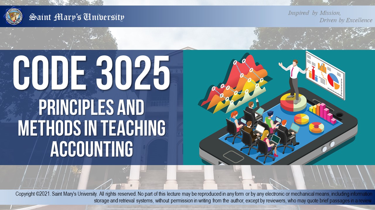 (3025) Principles and Methods of Teaching Accounting