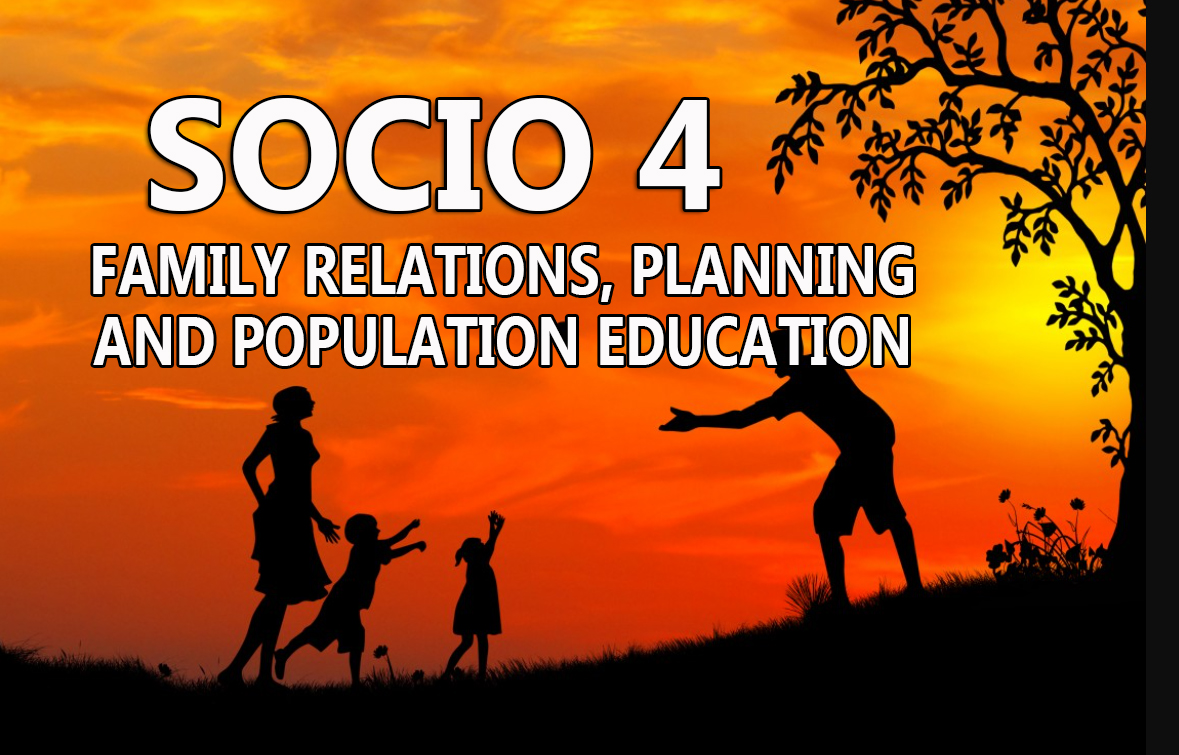 Family Relations, Planning and Population Education (merged with 6019)