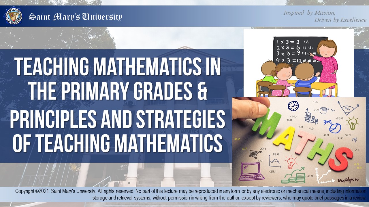 Principles &amp; Strategies of Teaching Mathematics