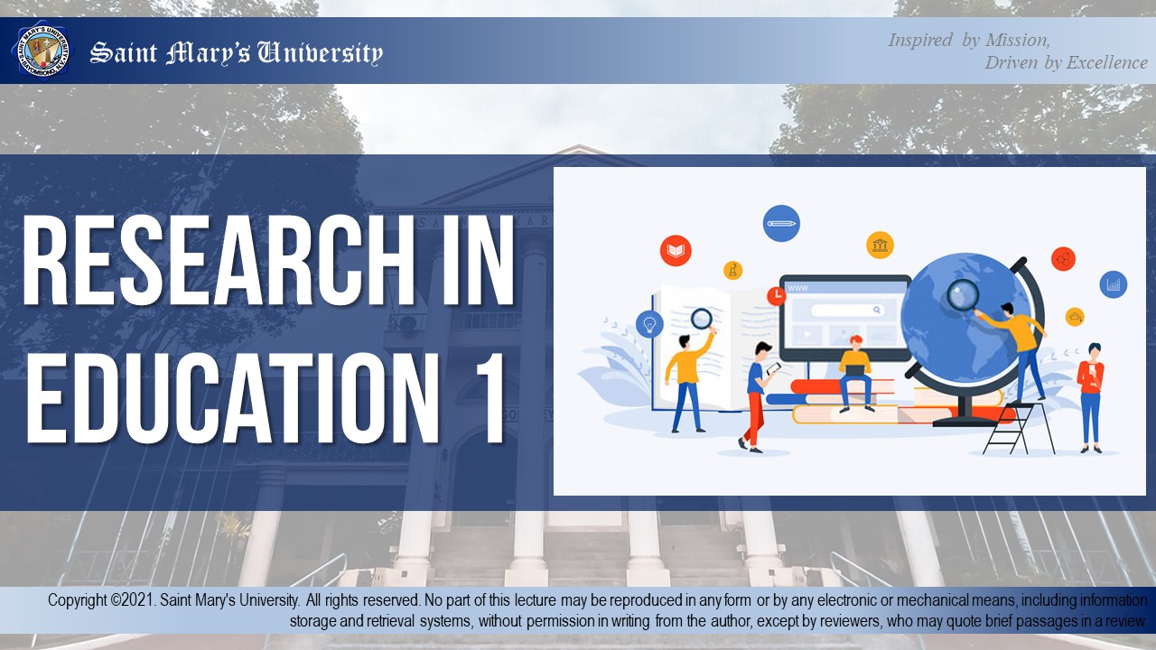 Research Education 1