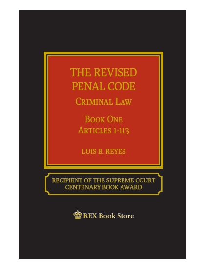 Criminal Law (Book 1)
