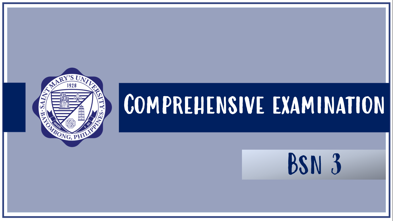 BSN Level 3 Comprehensive Examination