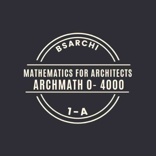 Mathematics for Architects