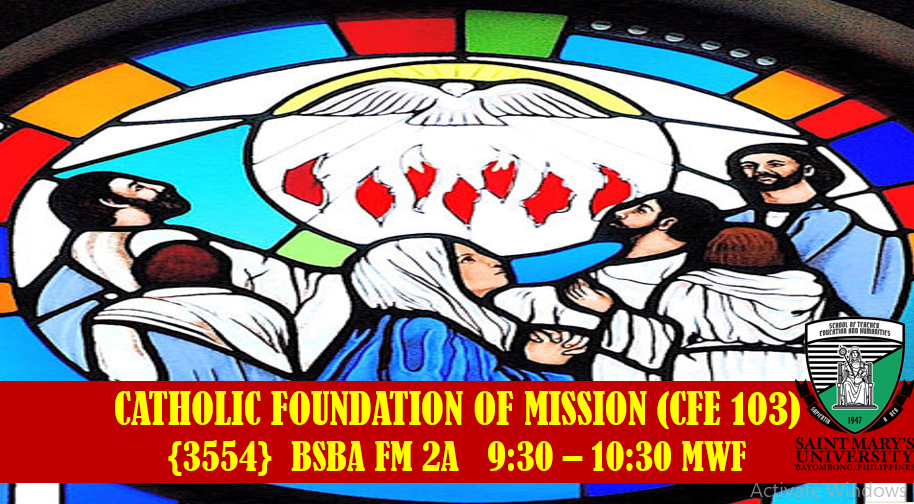CFE 103 [3554] Catholic Foundation of Mission