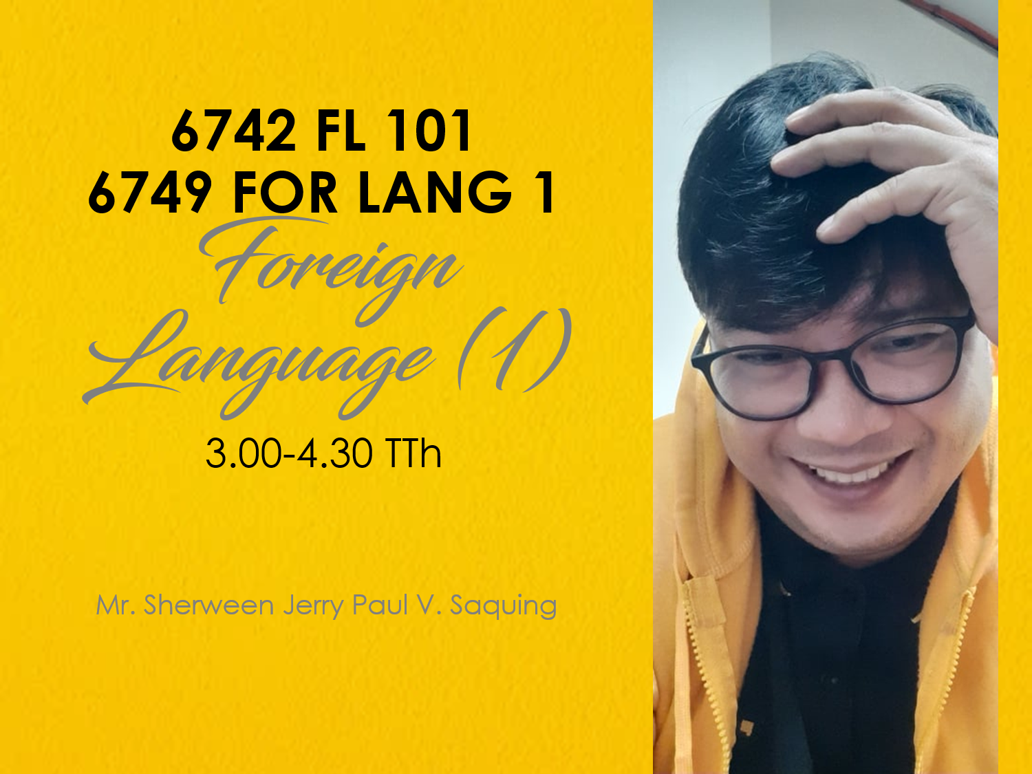 Foreign Language 1