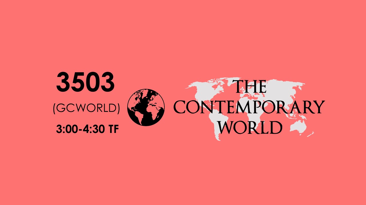 3503 The Contemporary World