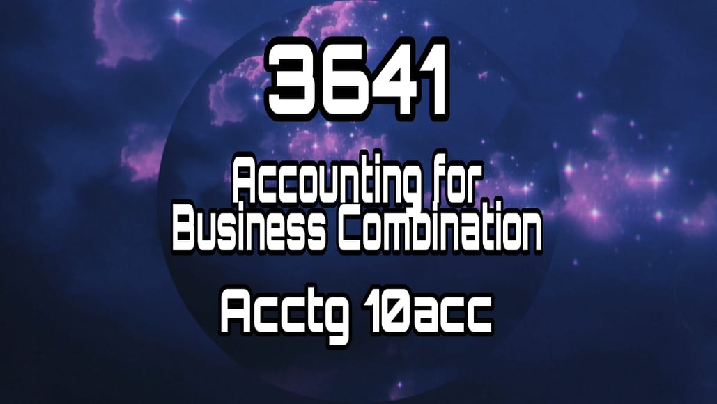 Accounting for Business Combination