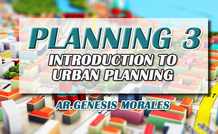 Planning 3 - Introduction to Urban &amp; Regional Planning