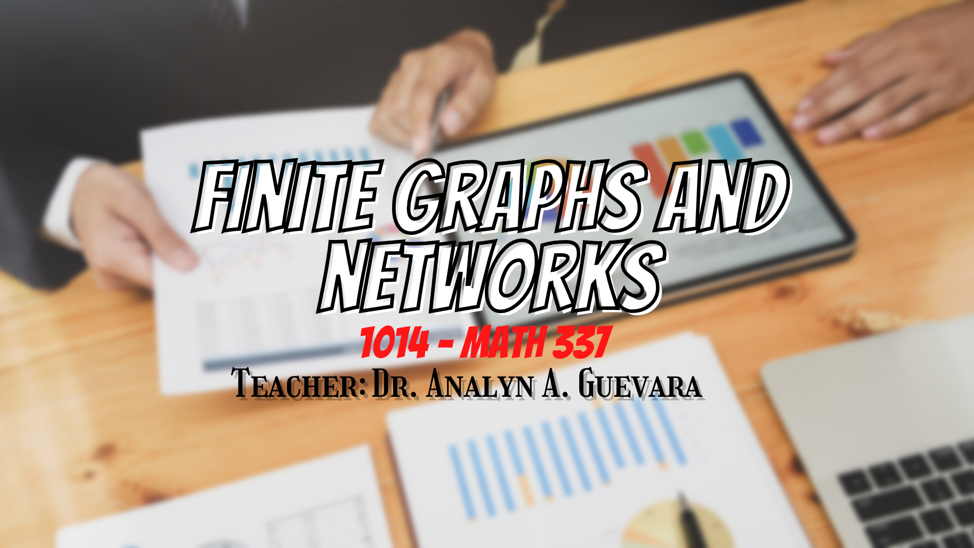 Finite Graphs and Networks