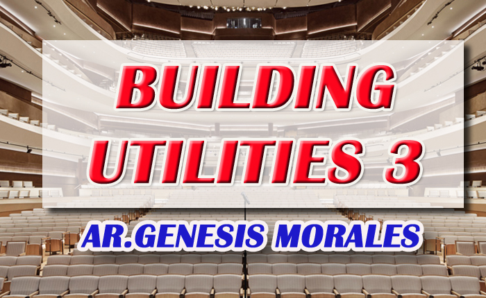 Building Utilities 3 - Acoustics &amp; Lighting Systems