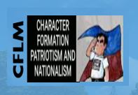9:00 TF- Character Formation: Nationalism and Patriotism