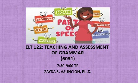 Teaching and Assessment of Grammar