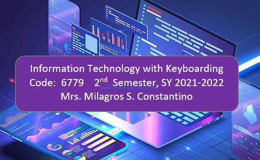 Introduction to Information Technology with Key Boarding