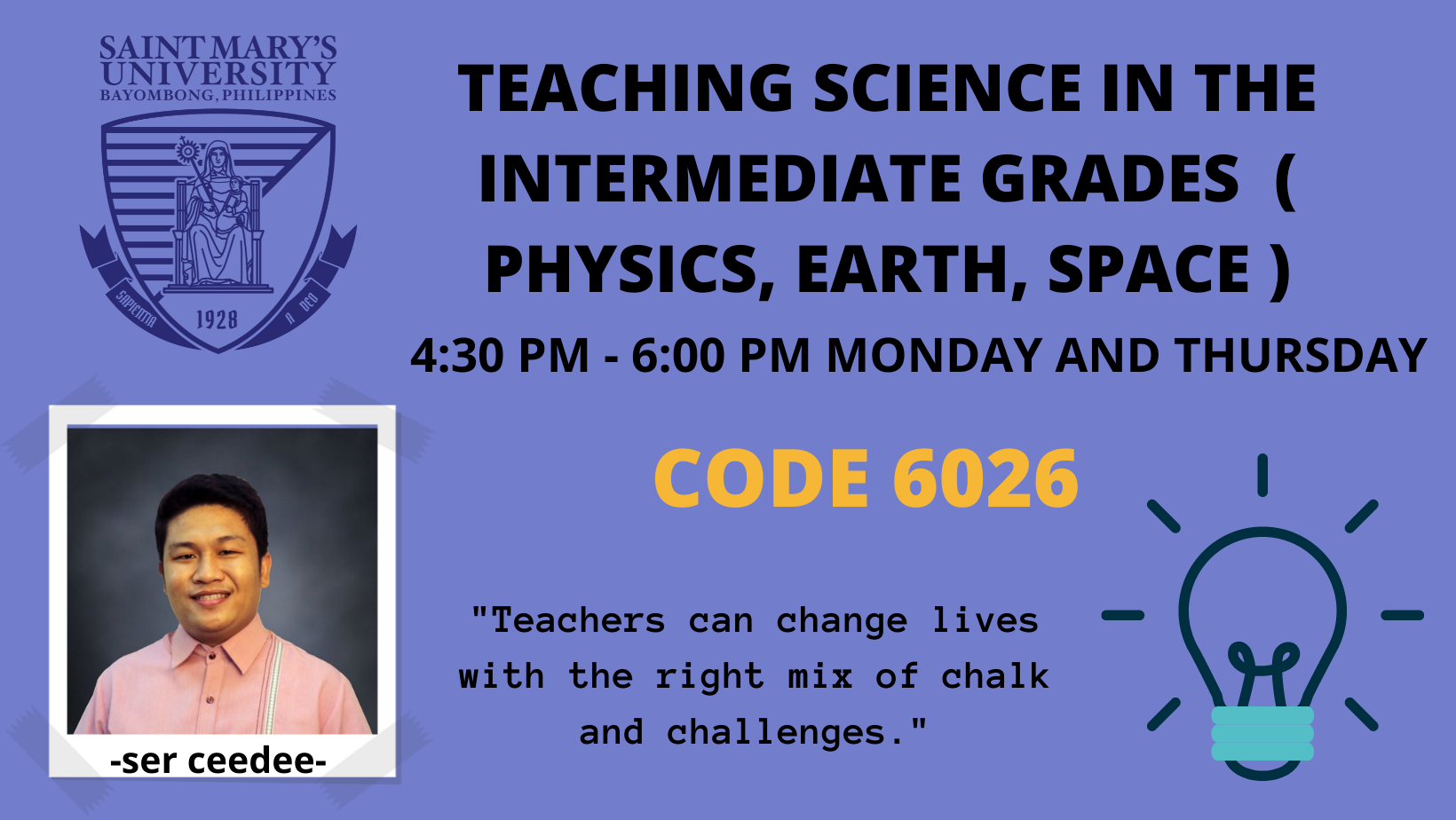Teaching Science in the Intermediate Grades (Physics, Earth, Space) 