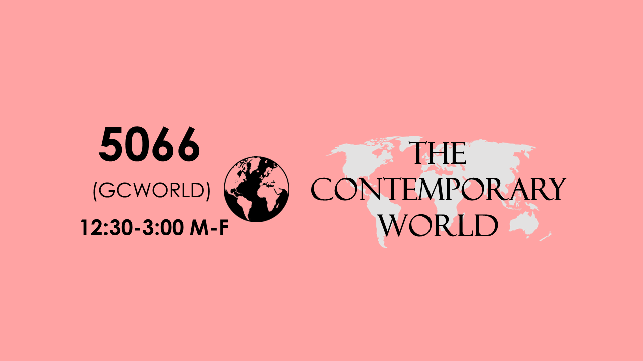 5066 The Contemporary World
