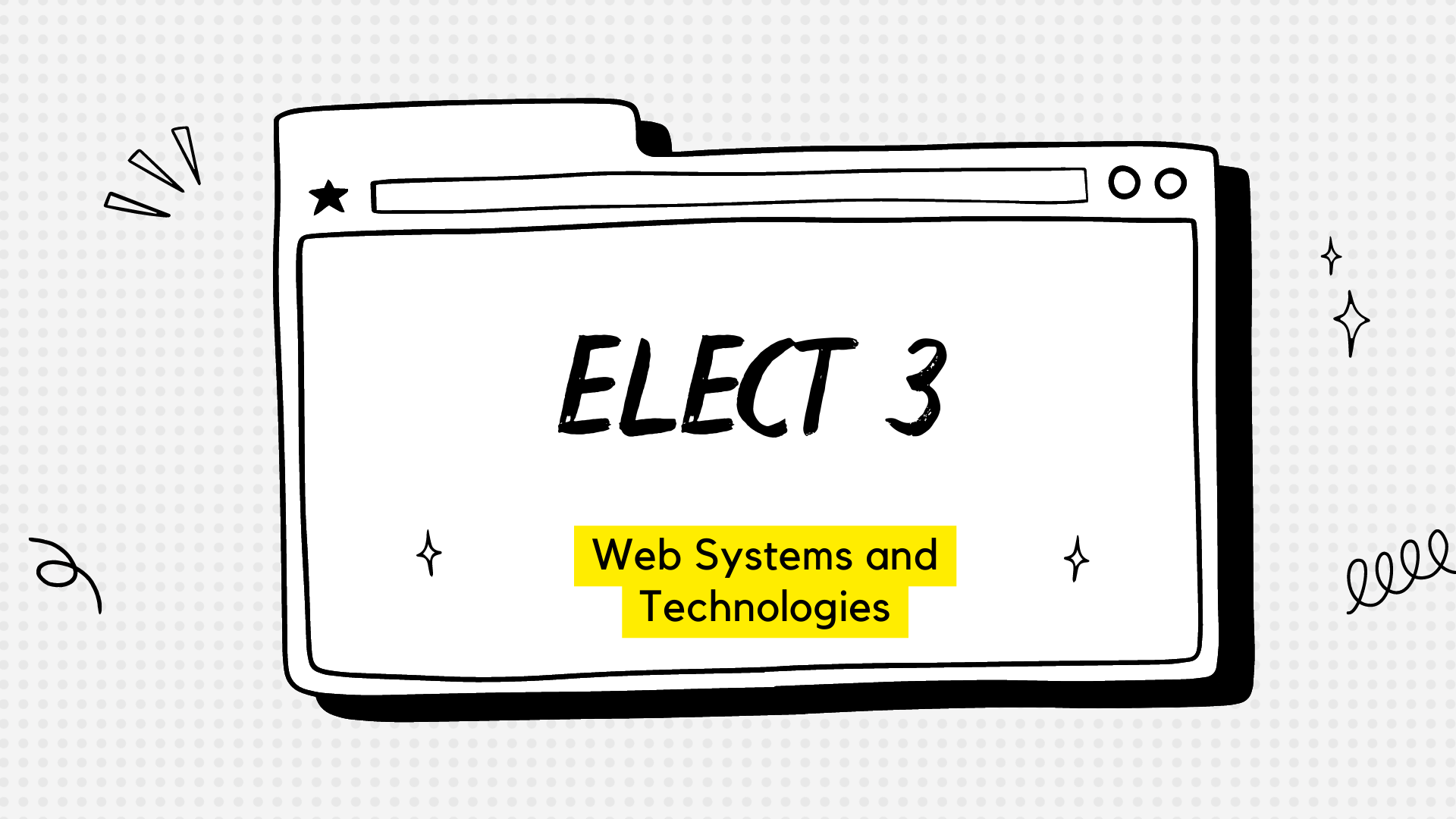 Elective 3 (Web Systems and Technologies)