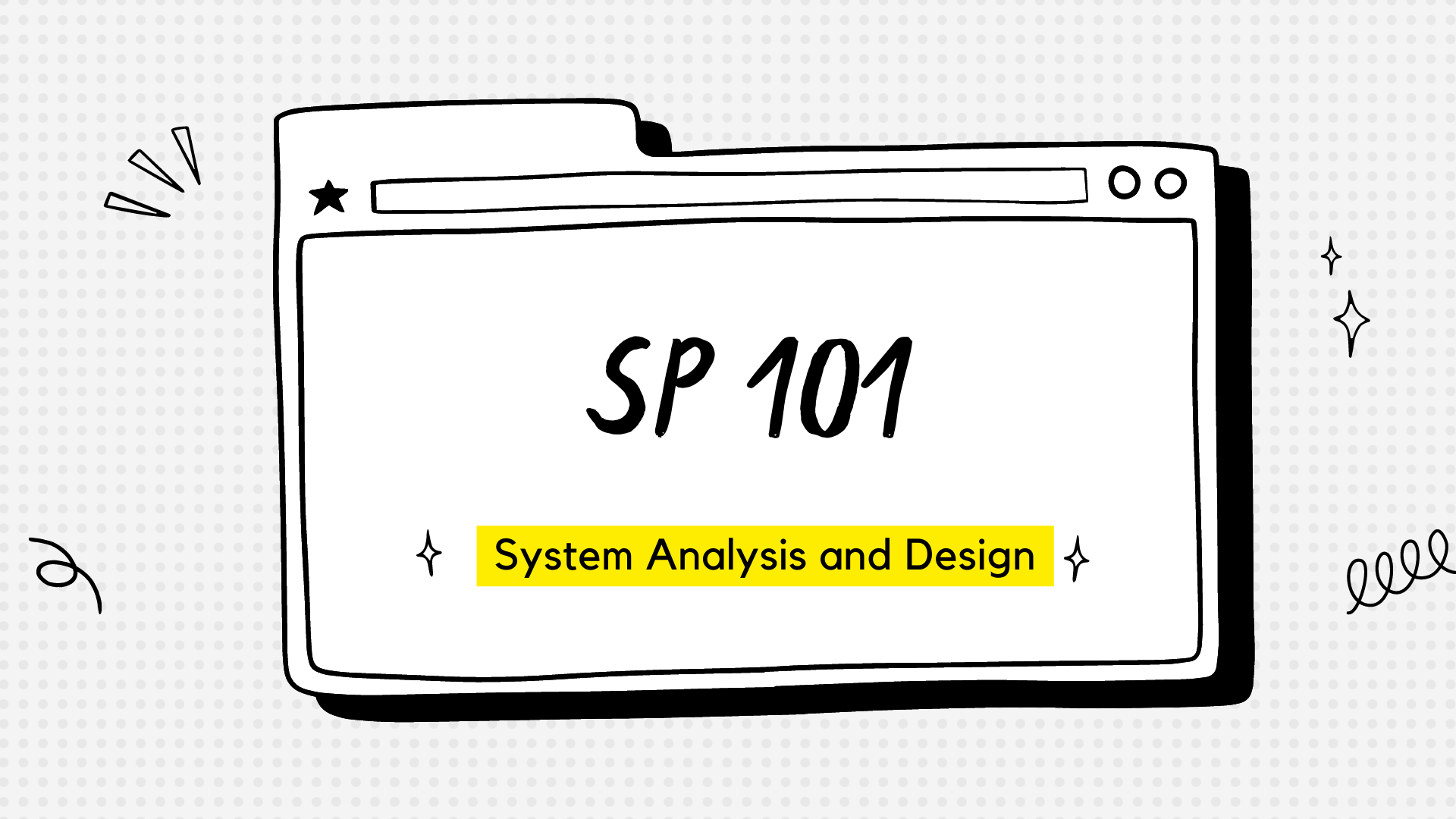 Special Topics 1 (System Analysis and Design)