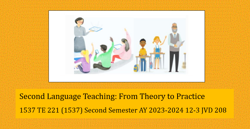 Second Language Teaching From Theory to Practice