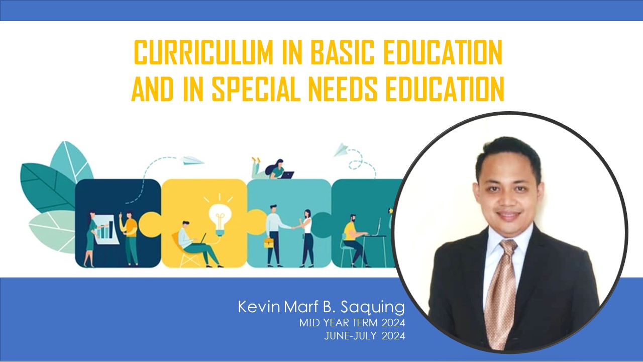 Curriculum for Children with Special Needs