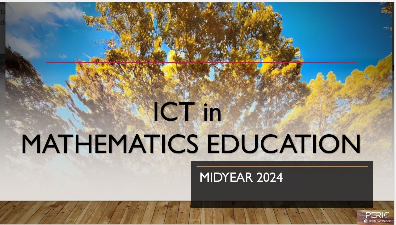 ICT in Mathematics Education