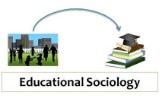 Educational Sociology