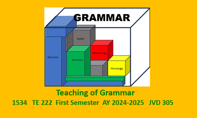 Teaching of Grammar (Structure of English)