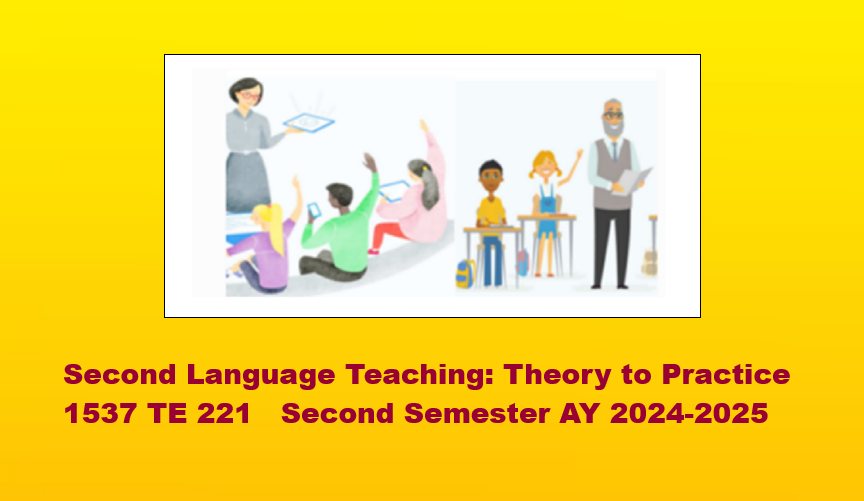 Second Language Teaching From Theory to Practice