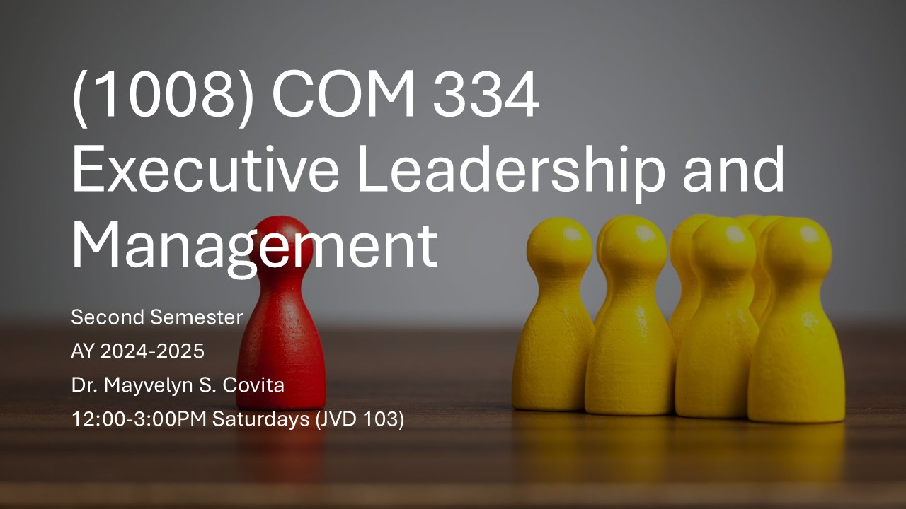 Executive Leadership and Management