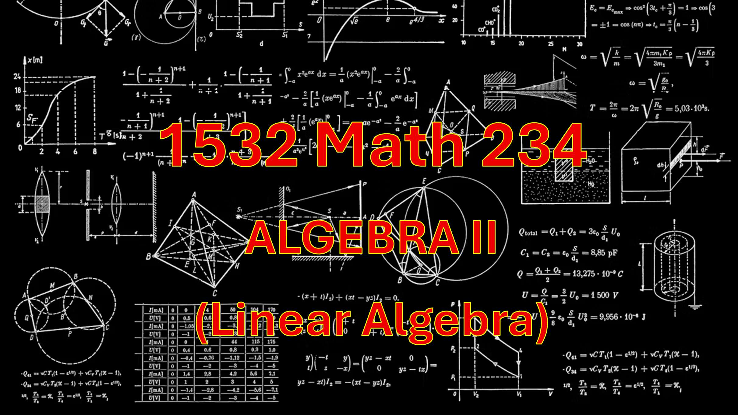 Algebra II (Linear Algebra)