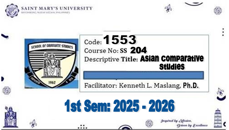 Asian Comparative Studies