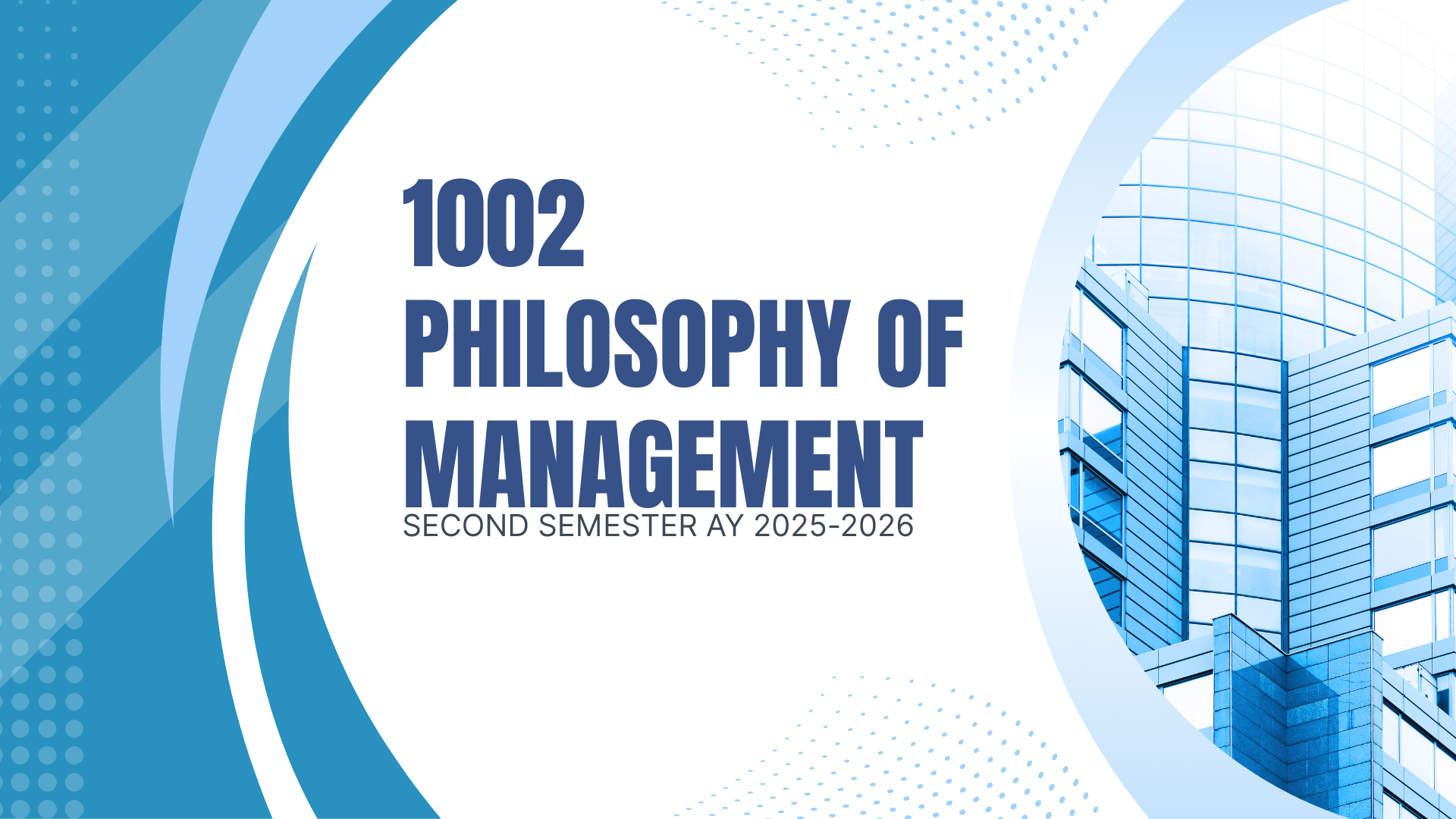Philosophy of Management