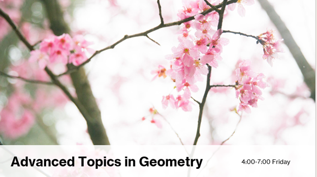 Advanced Topics in Geometry