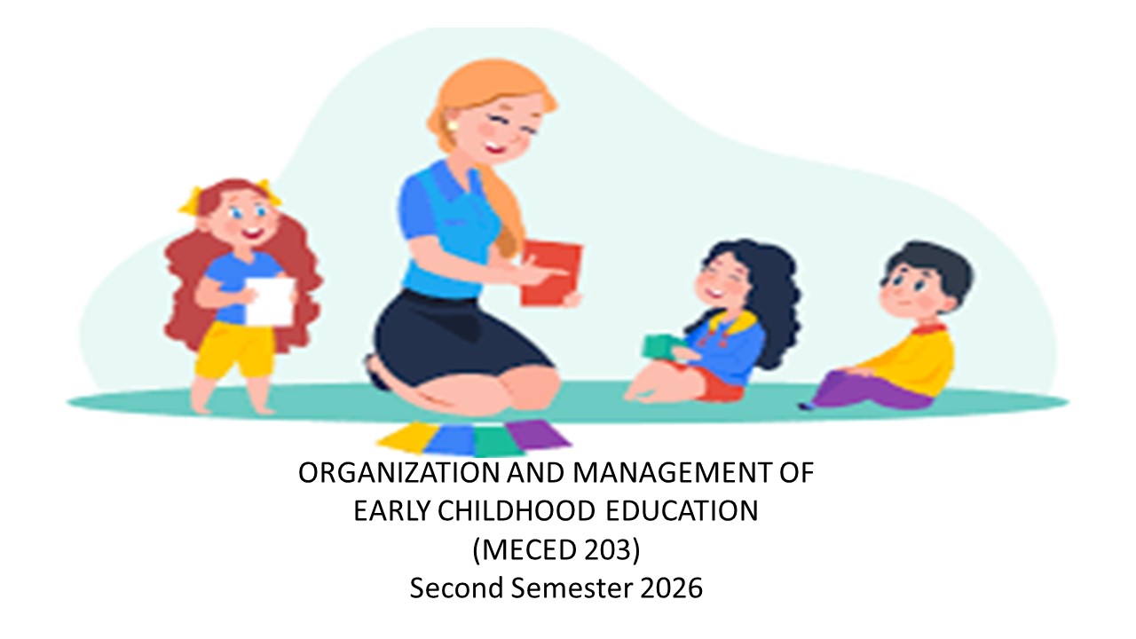 Organization and Management of Early Childhood Education