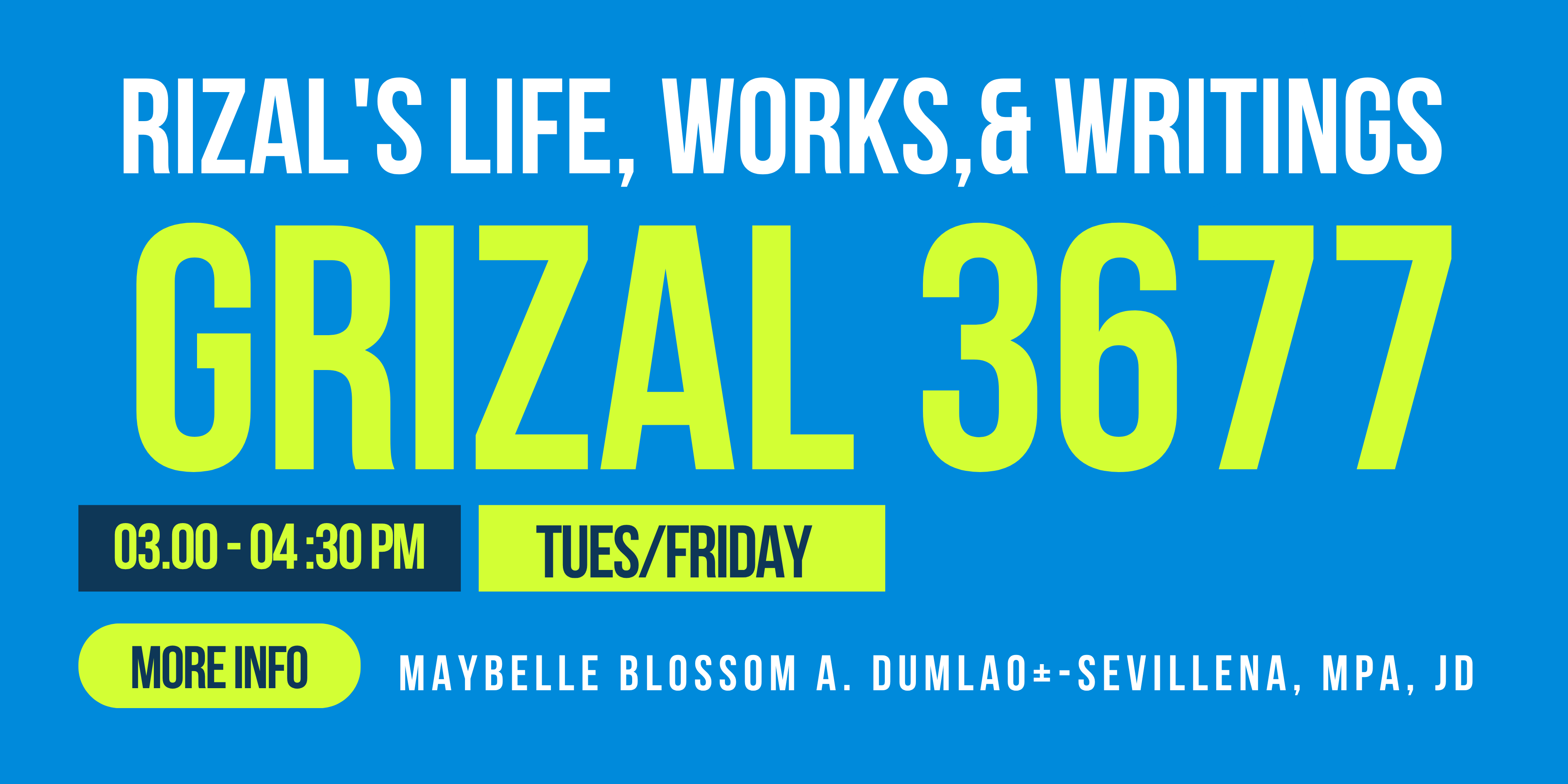 Rizal's Life and Works