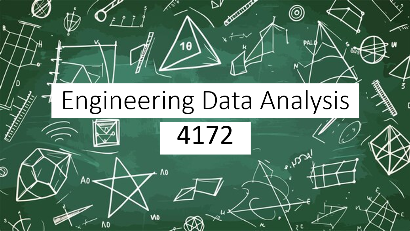 Engineering Data Analysis
