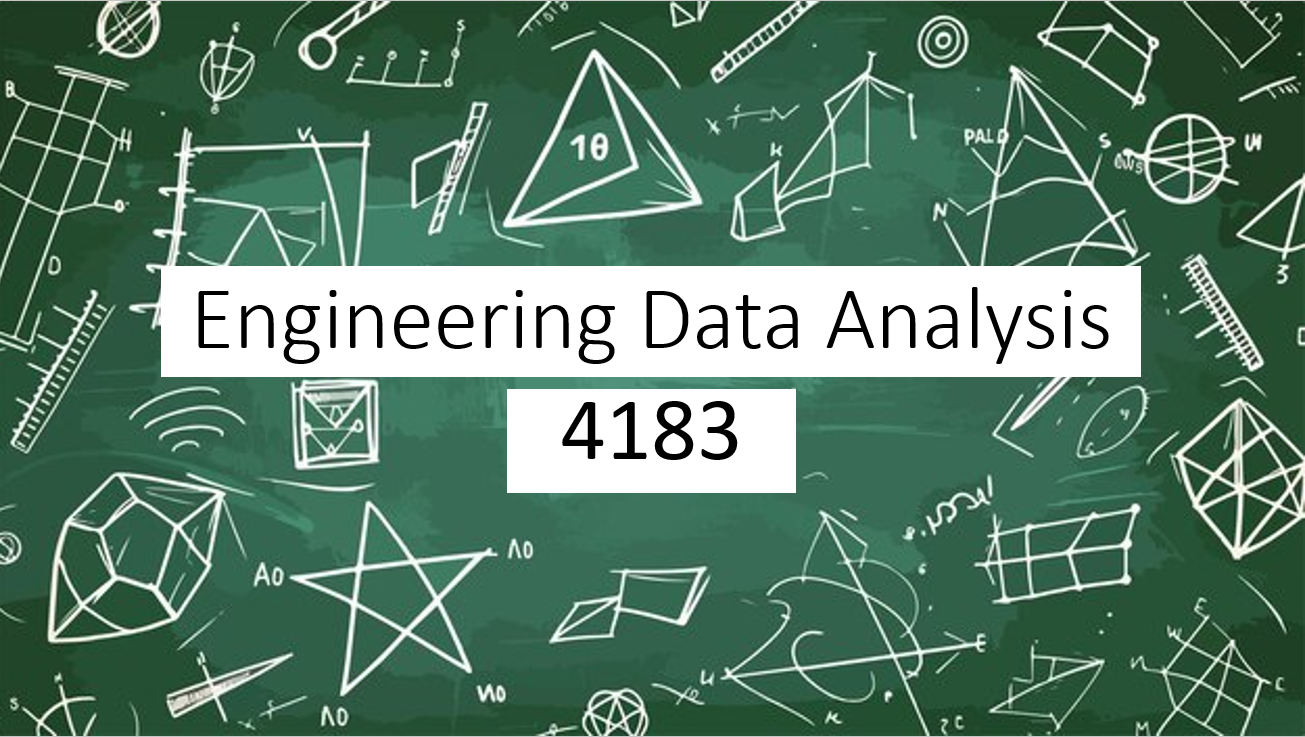Engineering Data Analysis