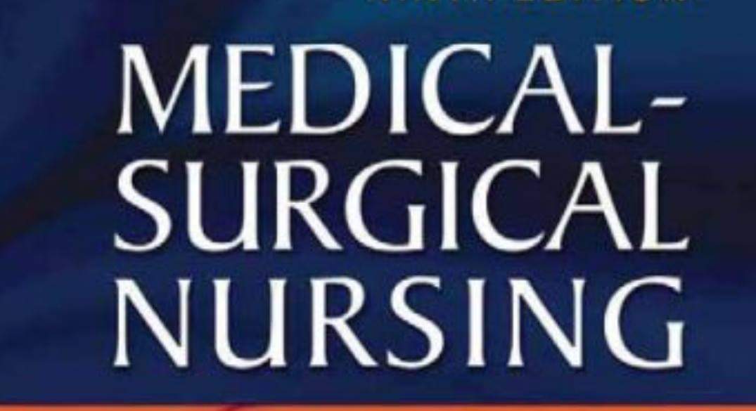 Care of Clients with Problems in Nutrition and Gastro-Intestinal, Metabolism and Endocrine, Perception and Coordination (Acute and Chronic) Lec