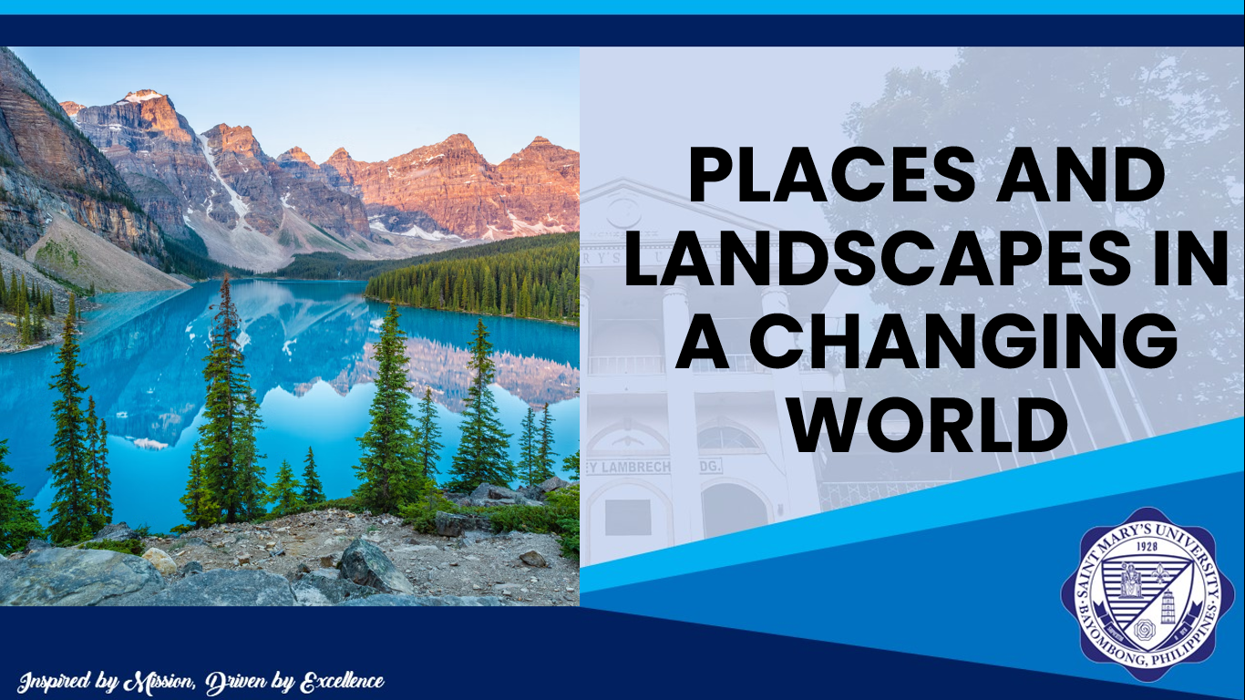 Places and Landscapes in a Changing World