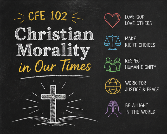 ( CFE 102 - 6419)Christian Morality in Our Times