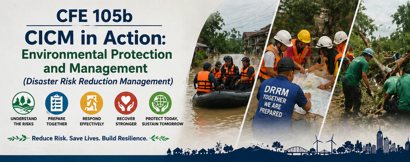 (CFE 105b - 6<span class="highlight">7</span>86) CICM in Action: Environmental Protection Management (Disaster Risk Reduction Management)