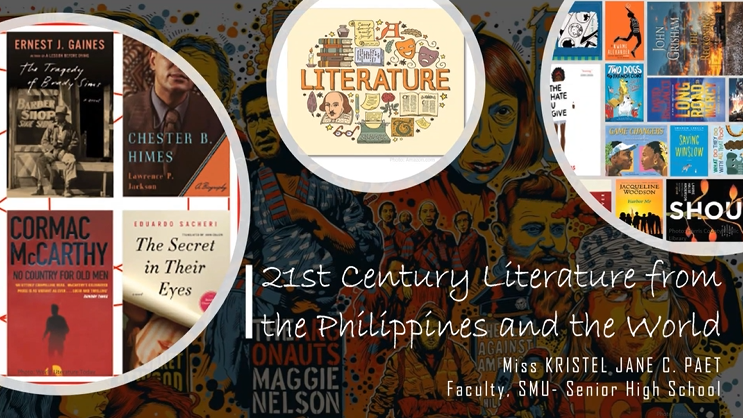 21st Century Literature of the Philippines 2:30-4:00 TTh (ARTS &amp; DESIGN 12  ST. CATHERINE OF BOLOGNA)